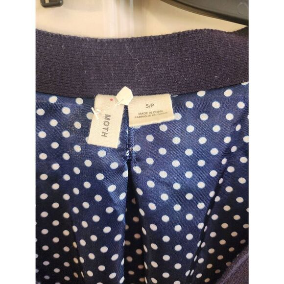 Anthropologie  Moth Jamison Striped Cardigan Sweater Size small - Picture 5 of 9